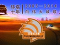 “環塔十年,向偉大致敬” 2014中國環塔(國際)拉力賽舉行發車儀式