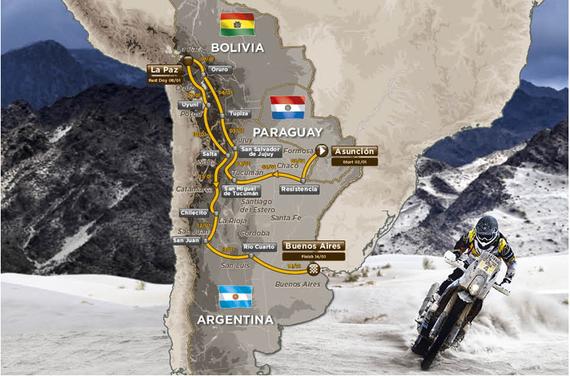 2017達喀爾拉力賽已經進入倒計時狀態