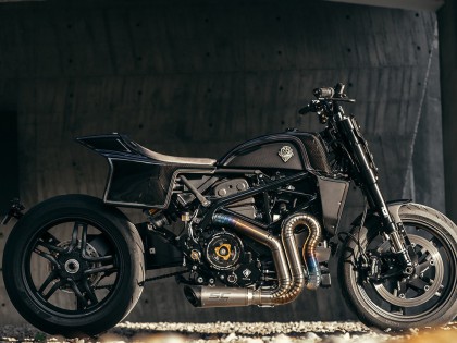 杜卡迪Hypermotard 939 暗黑工業風