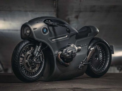 子彈頭外形加空氣懸掛“戰斗民族”改裝的寶馬R Nine T