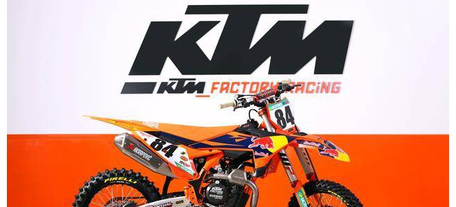 2025 MXGP 世界越野錦標賽：KTM 250、450 SX-F 工廠賽車
